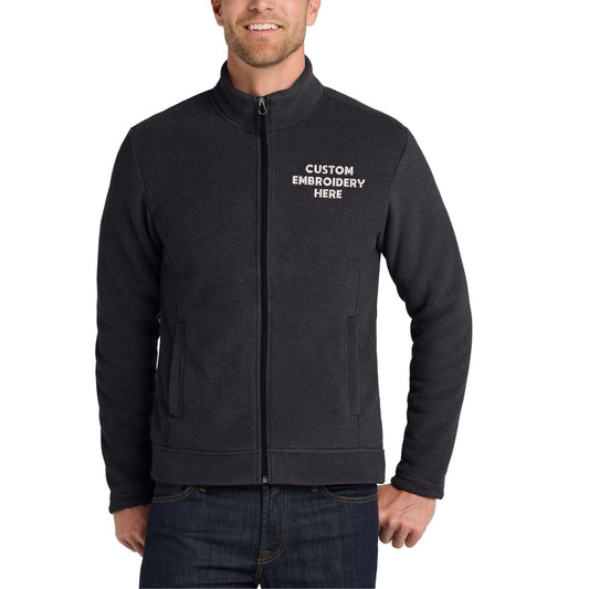 Port Authority® Custom Embroidered Ultra Warm Brushed Fleece Jacket - F211