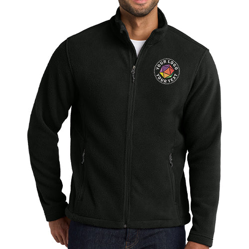 Port Authority® Custom Embroidered Value Fleece Jacket - F217
