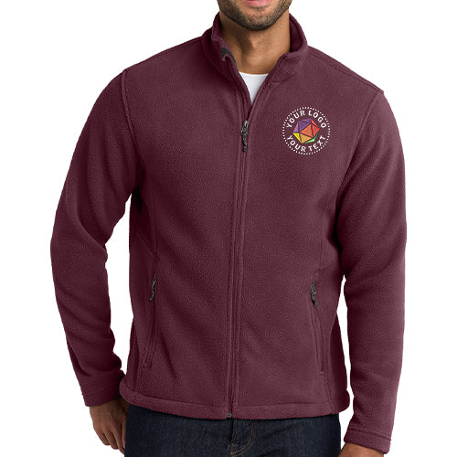 Port Authority® Custom Embroidered Value Fleece Jacket - F217