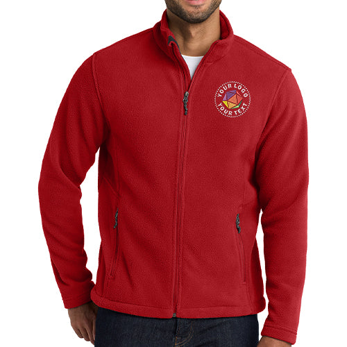 Port Authority® Custom Embroidered Value Fleece Jacket - F217