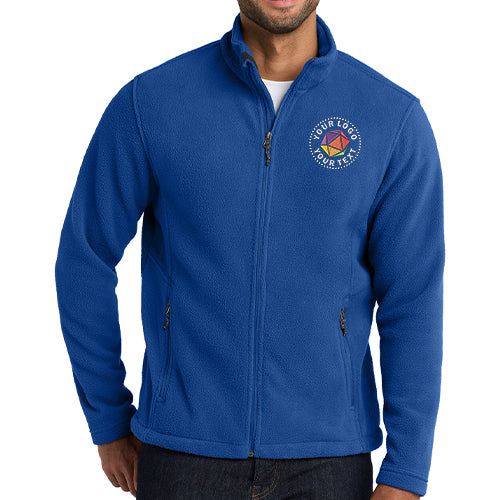 Port Authority® Custom Embroidered Value Fleece Jacket - F217