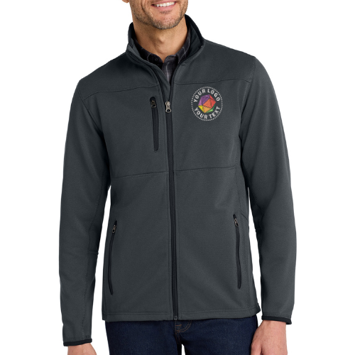 Port Authority® Custom Embroidered Pique Fleece Jacket - F222