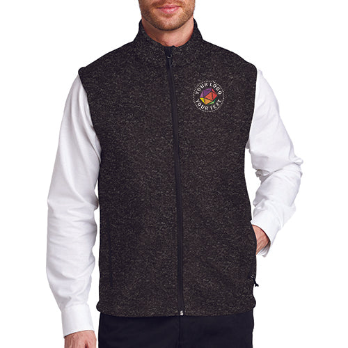 Port Authority ® Custom Embroidered Sweater Fleece Vest - F236