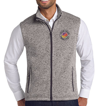 Port Authority ® Custom Embroidered Sweater Fleece Vest - F236
