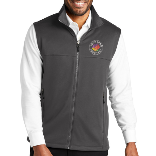 Port Authority® Custom Embroidered Collective Smooth Fleece Vest - F906