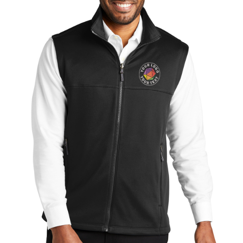 Port Authority® Custom Embroidered Collective Smooth Fleece Vest - F906