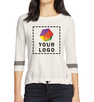 New Era ® Women's Tri-Blend 3/4-Sleeve Tee - LNEA136