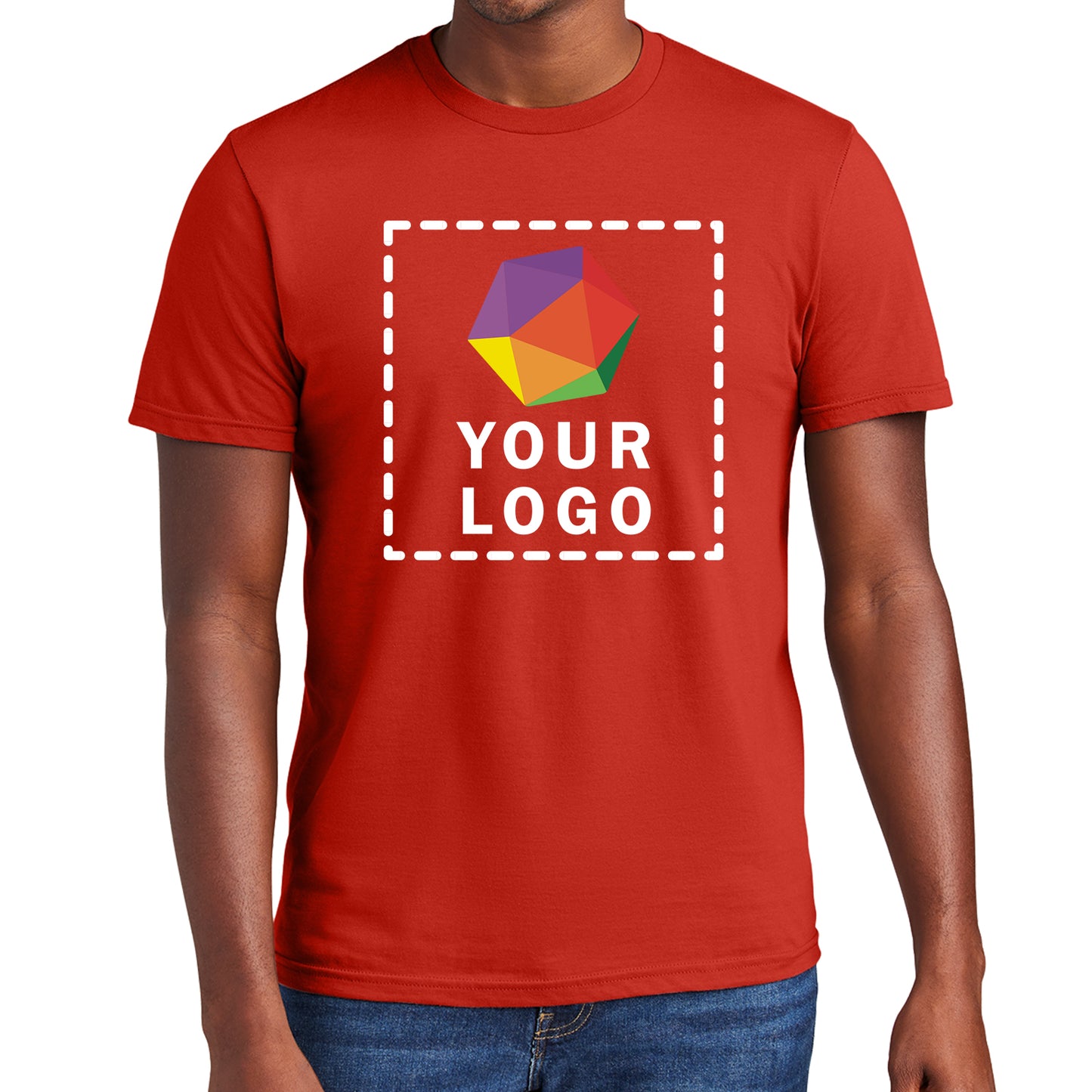 District® Custom Printed Very Important Tee ® - DT6000