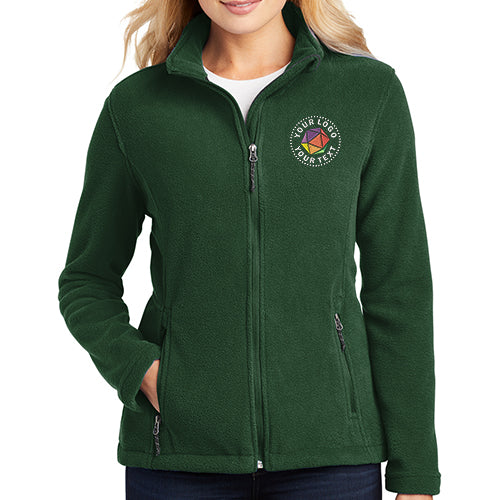 Port Authority® Women's Value Fleece Custom Embroidered Jacket - L217