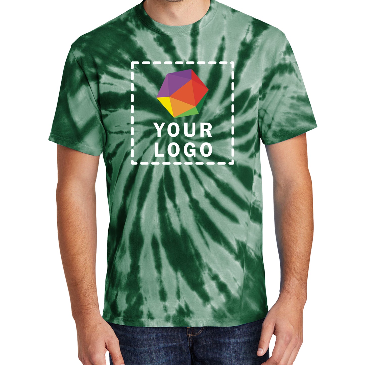 Port & Company® Custom Printed Tie-Dye Tee - PC147