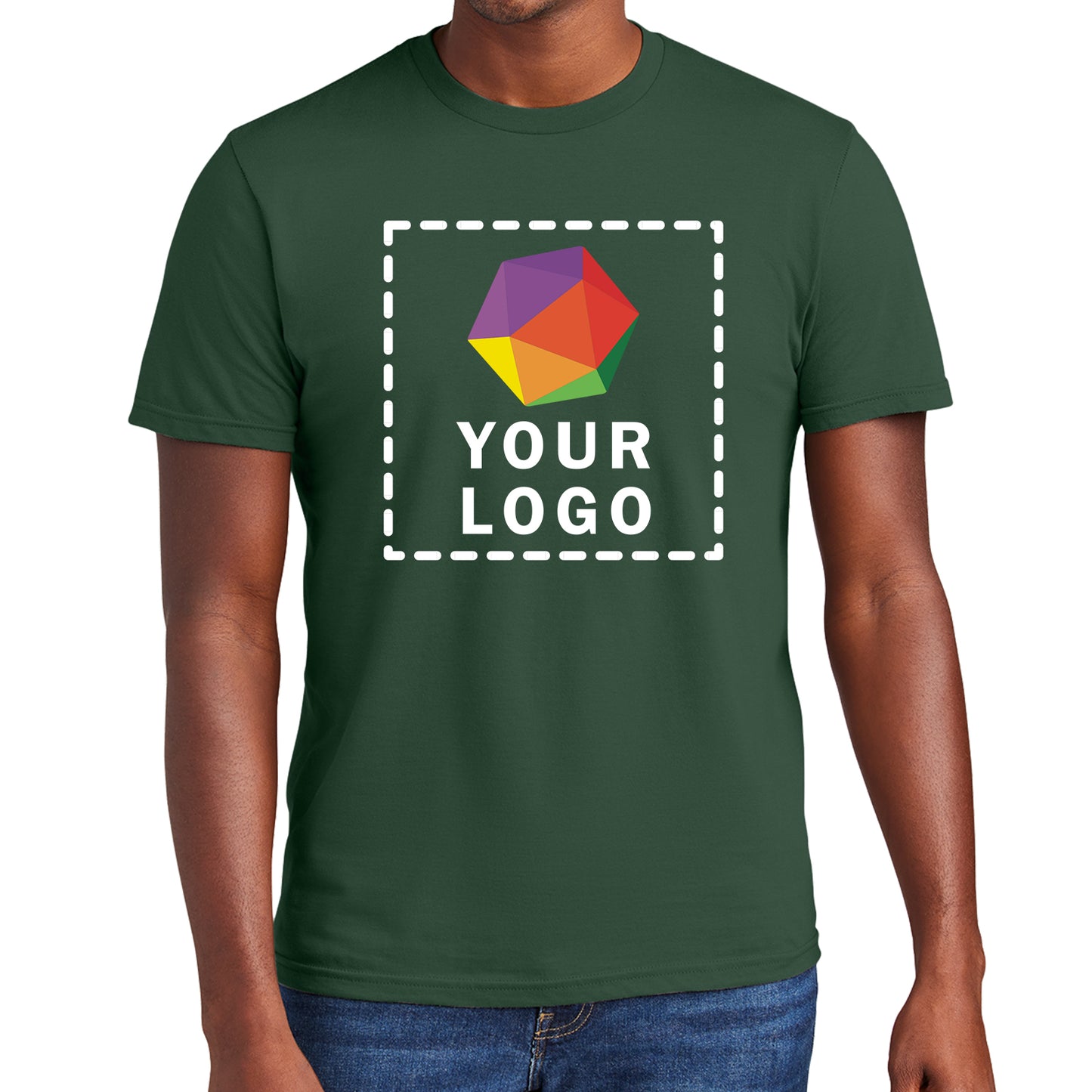 District® Custom Printed Very Important Tee ® - DT6000