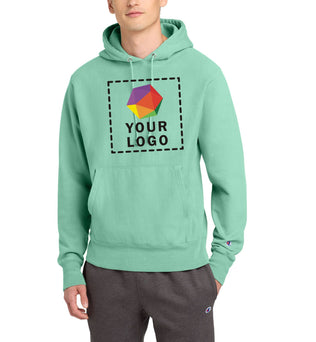 Champion® Reverse Weave® Custom Printed Garment-Dyed Hooded Sweatshirt - GDS101