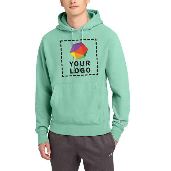 Champion® Reverse Weave® Custom Printed Garment-Dyed Hooded Sweatshirt - GDS101