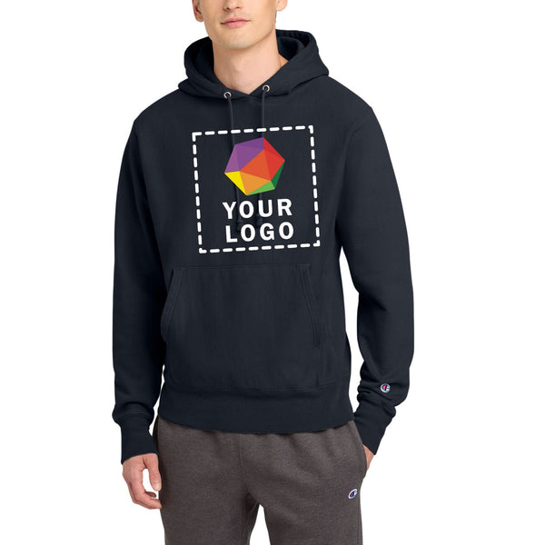 Champion® Reverse Weave® Custom Printed Garment-Dyed Hooded Sweatshirt - GDS101