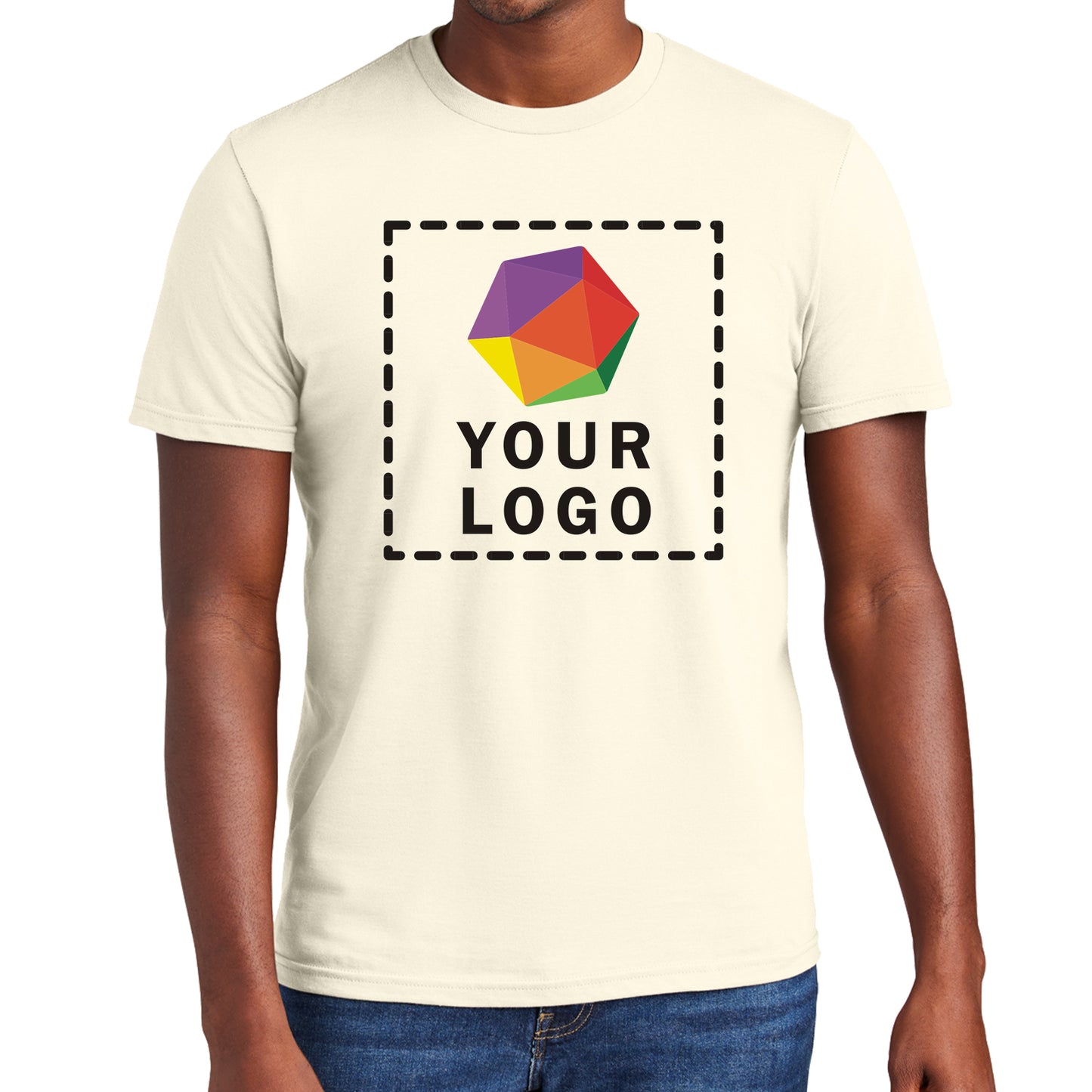 District® Custom Printed Very Important Tee ® - DT6000