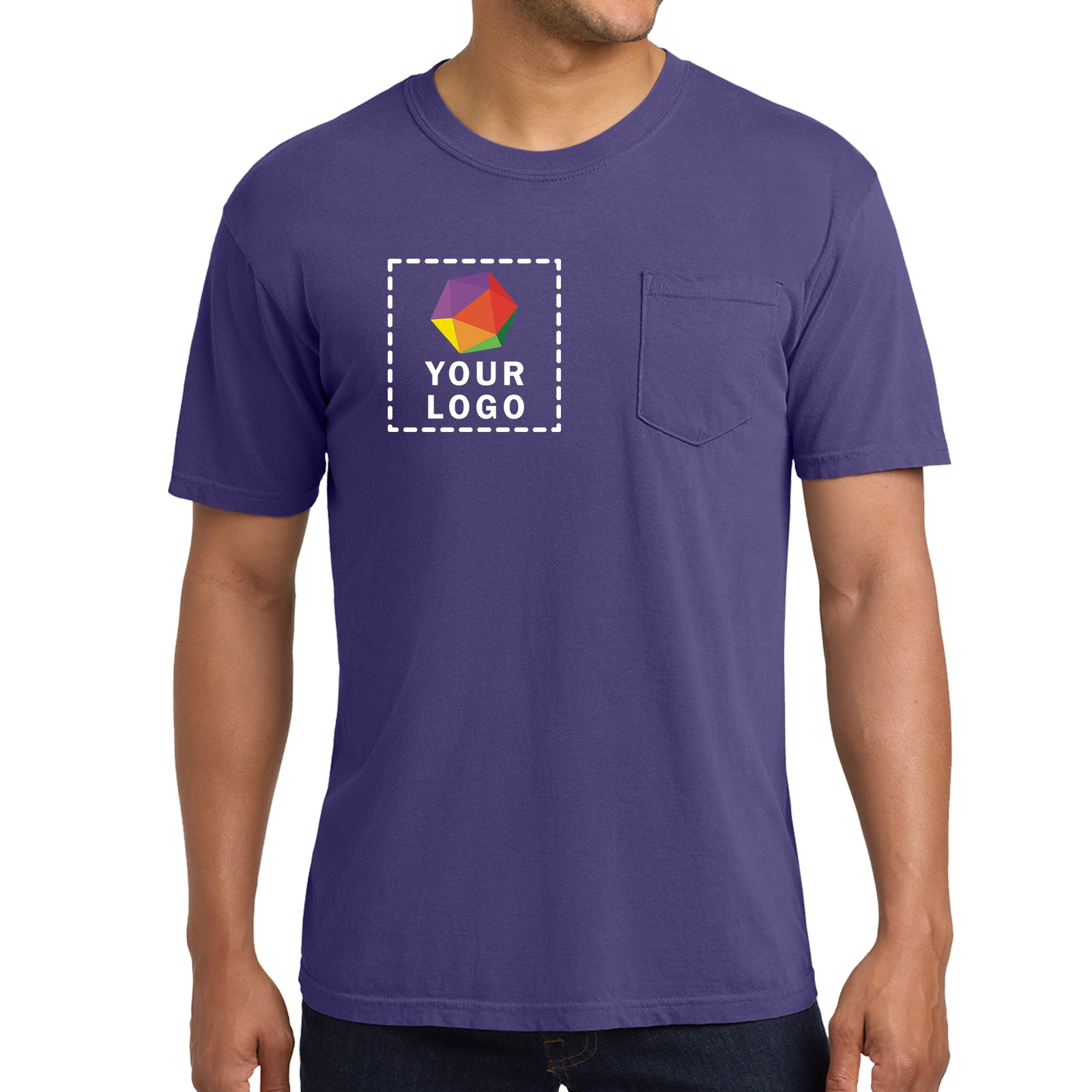 Comfort Colors ® Heavyweight Ring Spun Pocket Tee - 6030
