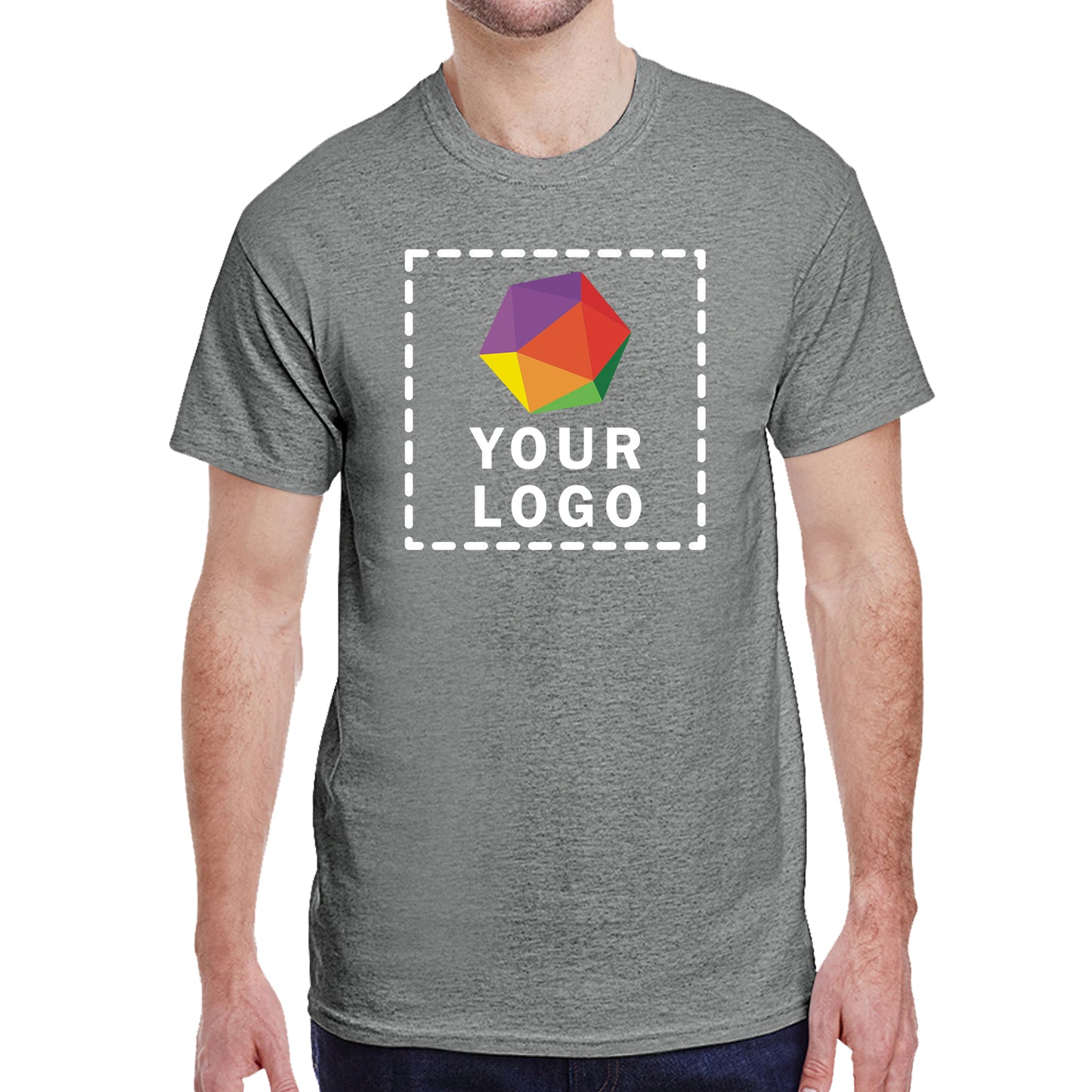 Gildan Custom Printed Adult Heavy Cotton™ T-Shirt - G5000