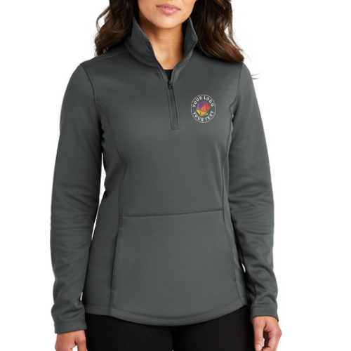 Port Authority® Custom Embrodiered Women's Smooth Fleece 1/4-Zip  -  L804