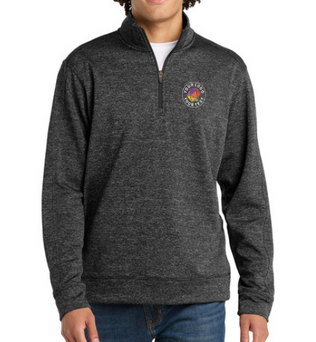 Sport-Tek® Custom Embroidered PosiCharge® Electric Heather Fleece 1/4-Zip Pullover  -  ST226