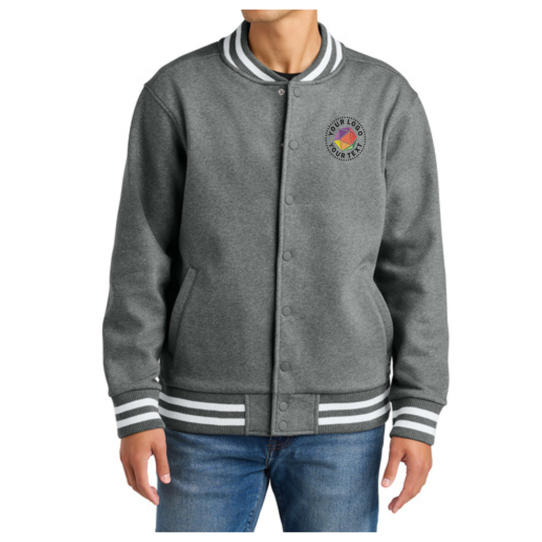 New Era® Custom Embroidered Varsity Heavyweight Fleece Jacket - NEA560