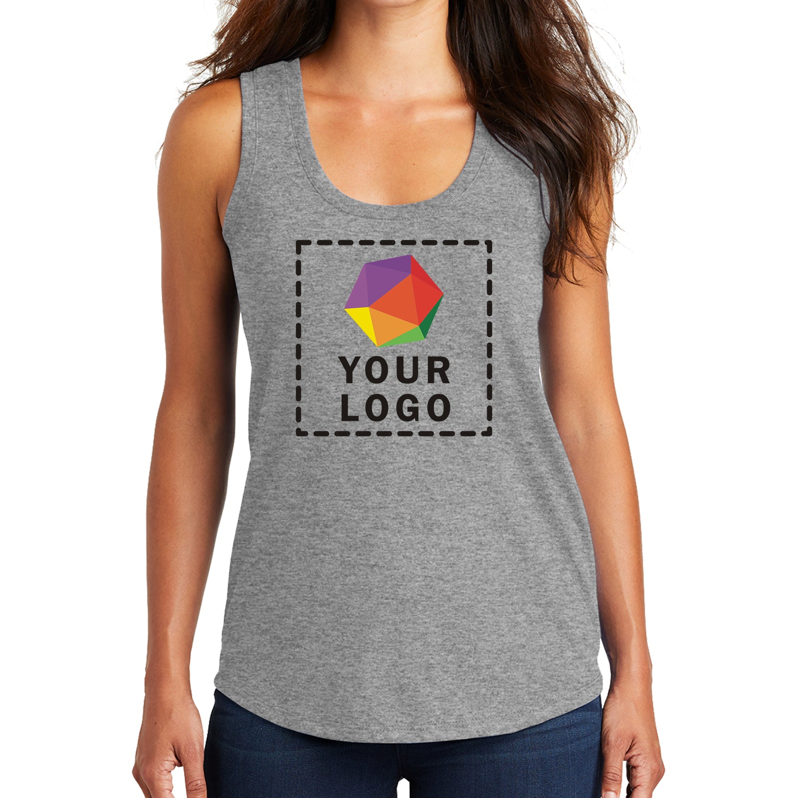 District ® Women’s Perfect Tri ® Racerback Tank - DM138L