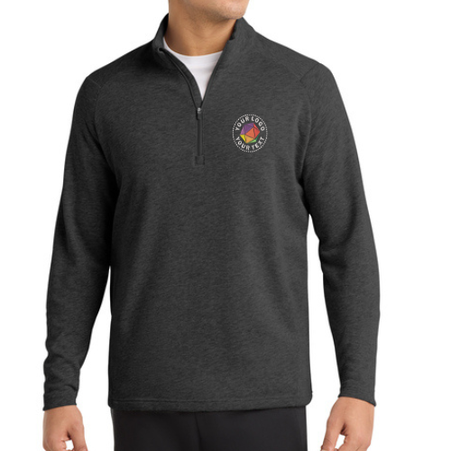 Sport-Tek® Custom Embroidered Lightweight French Terry 1/4-Zip Pullover  -  ST273