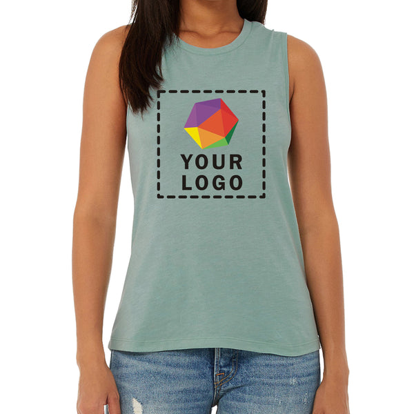 Bella + Canvas Custom Printed Ladies' Jersey Muscle Tank - b6003