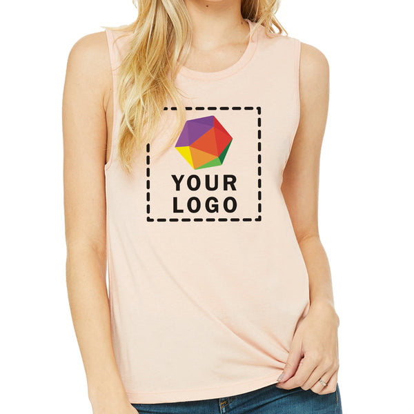 Bella + Canvas Custom Printed Ladies' Jersey Muscle Tank - b6003