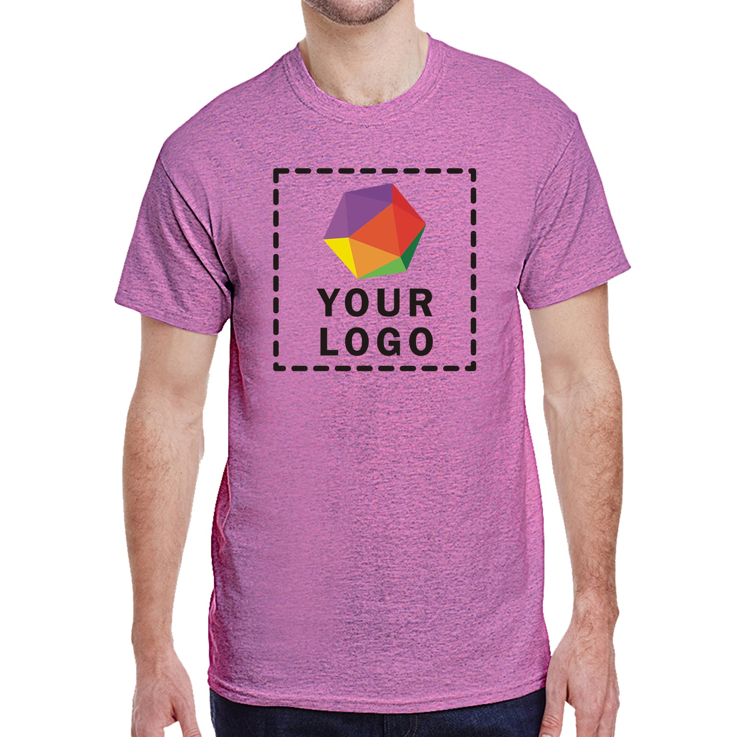 Gildan Custom Printed Adult Heavy Cotton™ T-Shirt - G5000