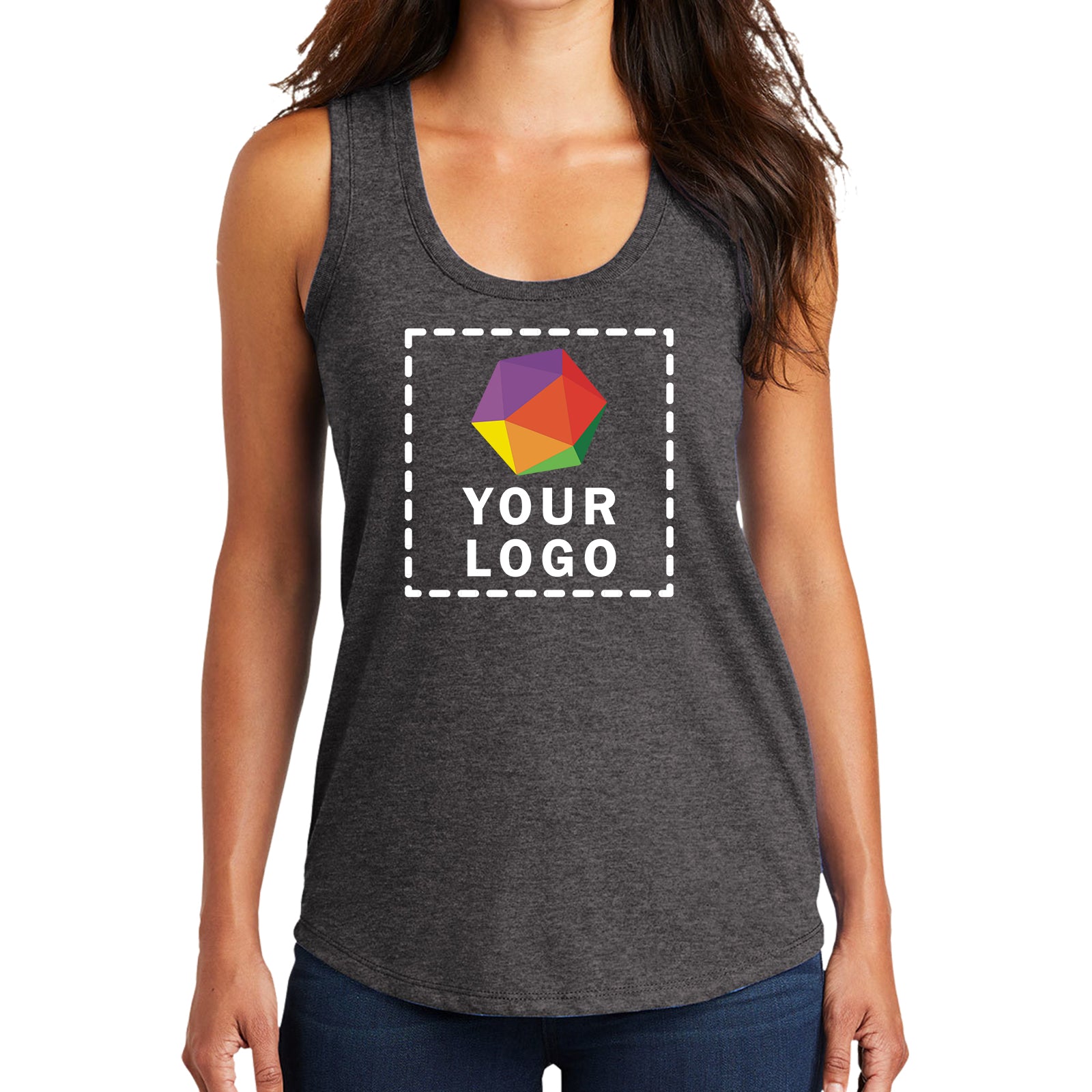 District ® Women’s Perfect Tri ® Racerback Tank - DM138L