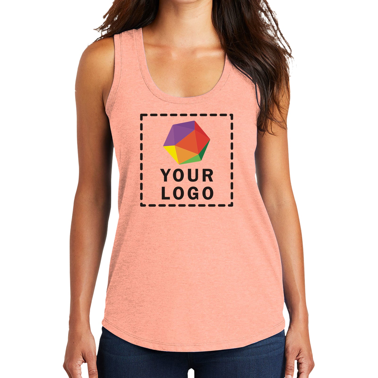 District ® Women’s Perfect Tri ® Racerback Tank - DM138L