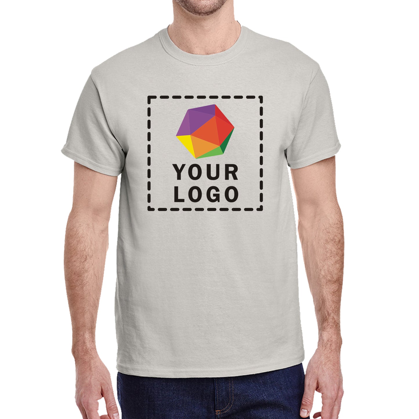 Gildan Custom Printed Adult Heavy Cotton™ T-Shirt - G5000