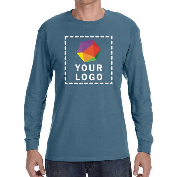 Gildan Custom Printed Adult Heavy Cotton™ Long-Sleeve T-Shirt - G5400