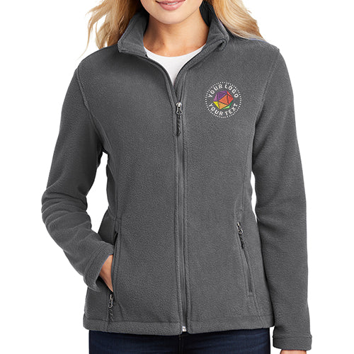 Port Authority® Women's Value Fleece Custom Embroidered Jacket - L217