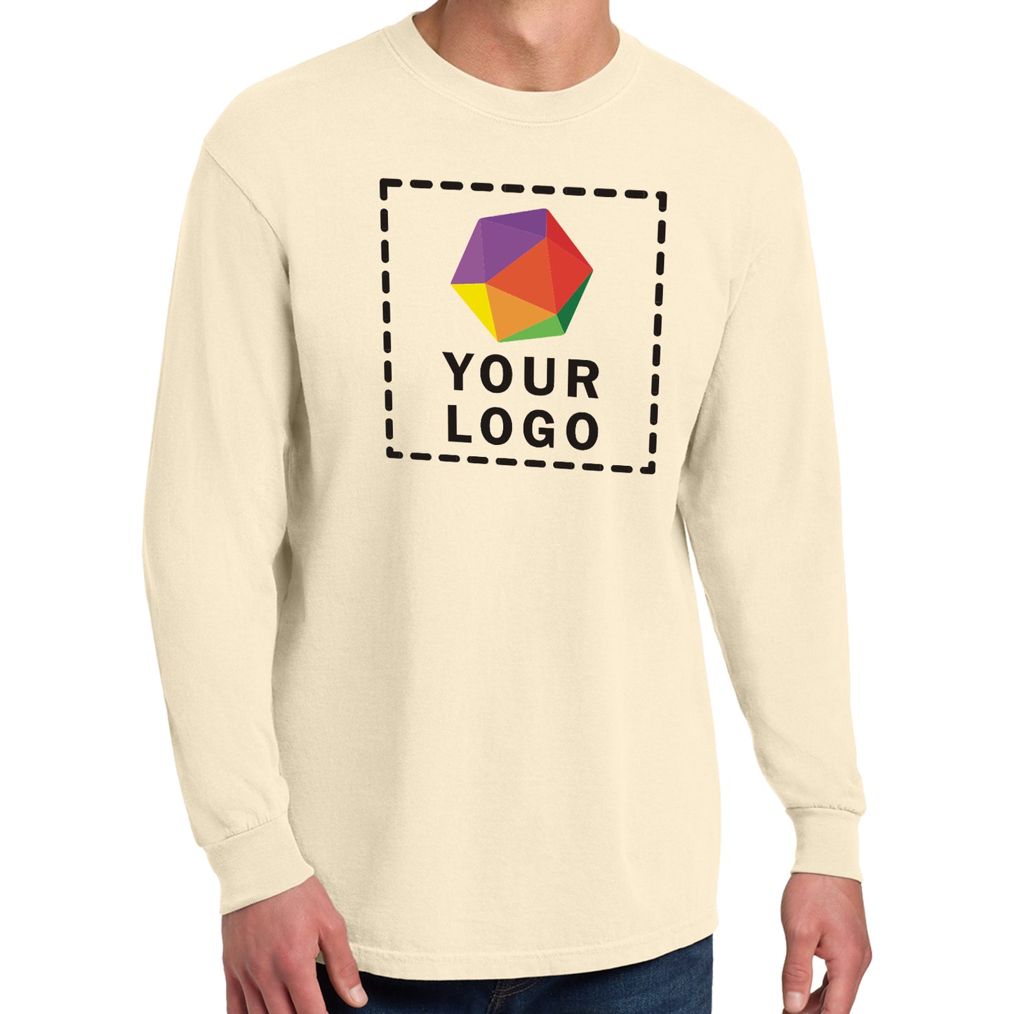 Comfort Colors Custom Printed Adult Heavyweight RS Long-Sleeve T-Shirt - 6014