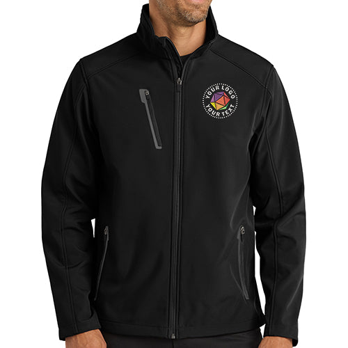 Port Authority® Custom Embroidered Welded Soft Shell Jacket - J324