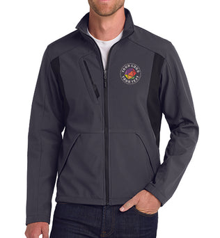 Port Authority® Custom Embroidered Back-Block Soft Shell Jacket - J336