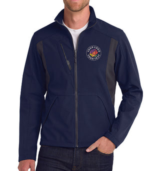 Port Authority® Custom Embroidered Back-Block Soft Shell Jacket - J336