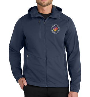 Port Authority® Custom Embroidered Active Hooded Soft Shell Jacket - J719