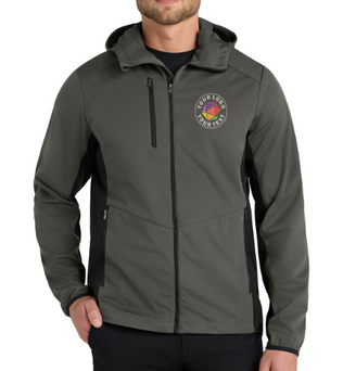 Port Authority® Custom Embroidered Active Hooded Soft Shell Jacket - J719