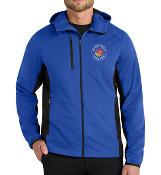 Port Authority® Custom Embroidered Active Hooded Soft Shell Jacket - J719