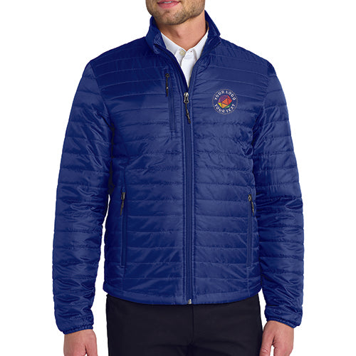 Port Authority® Custom Embroidered Packable Puffy Jacket - J850
