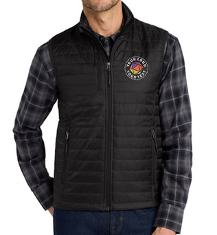 Port Authority® Custom Embroidered Packable Puffy Vest - J851