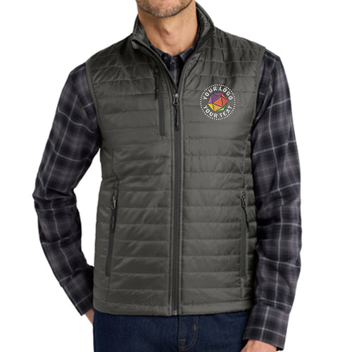 Port Authority® Custom Embroidered Packable Puffy Vest - J851
