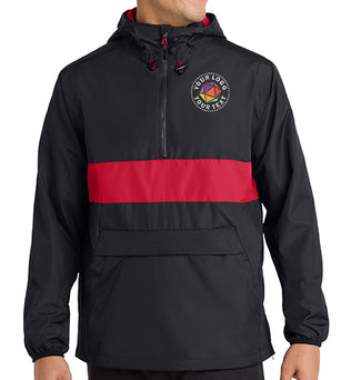 Sport-Tek® Zipped Custom Embroidered Pocket Anorak - JST65