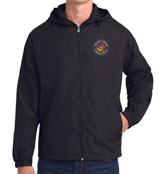 Sport-Tek® Custom Embroidered Hooded Raglan Jacket - JST73