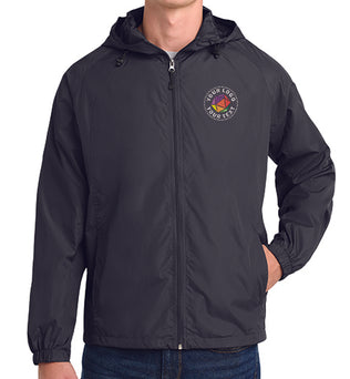 Sport-Tek® Custom Embroidered Hooded Raglan Jacket - JST73