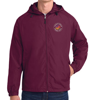 Sport-Tek® Custom Embroidered Hooded Raglan Jacket - JST73