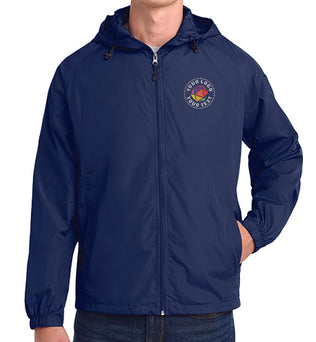 Sport-Tek® Custom Embroidered Hooded Raglan Jacket - JST73