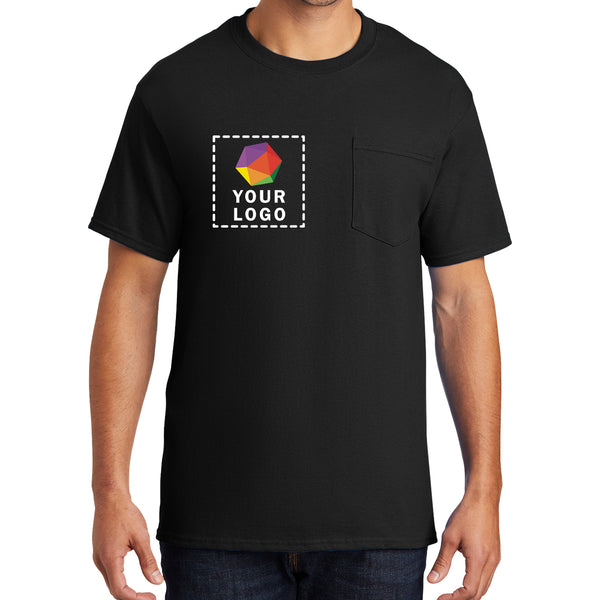 Port & Company® Custom Printed Essential Pocket Tee - PC61P